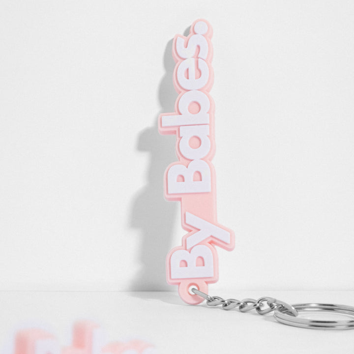 By Babes Branded KeyRing