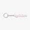 By Babes Branded KeyRing