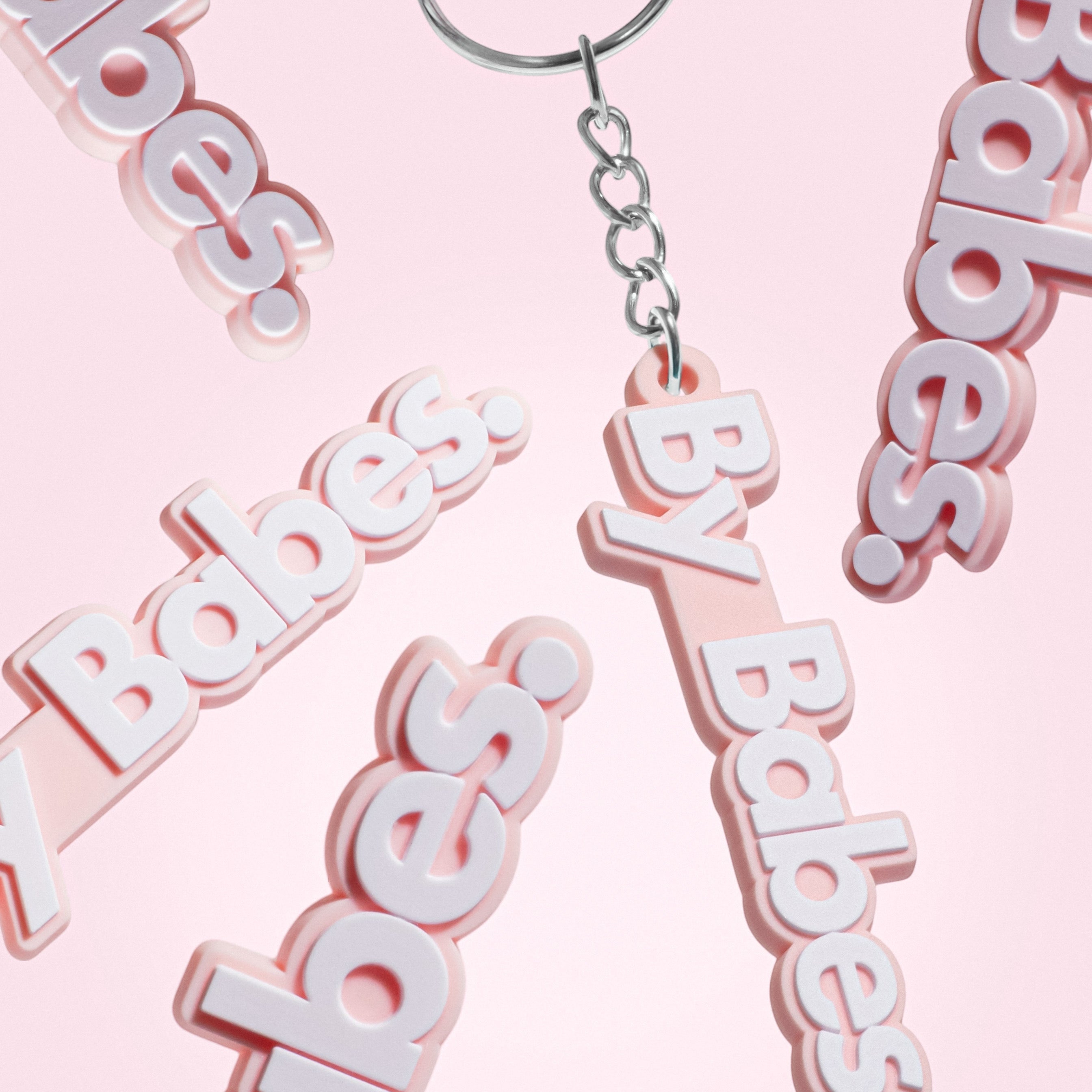 By Babes Branded KeyRing