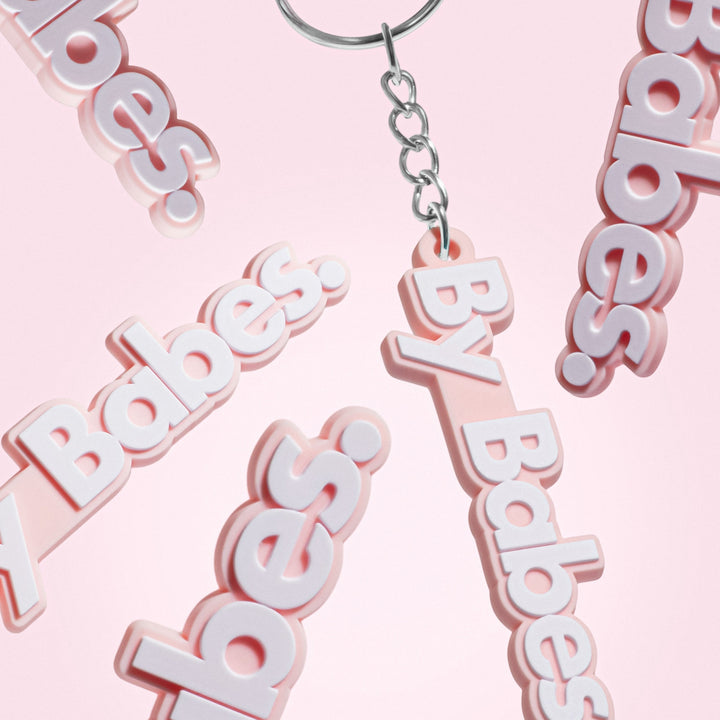 By Babes Branded KeyRing